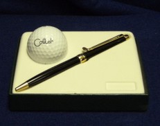 SMB-219G Pen & Golf Ball Set